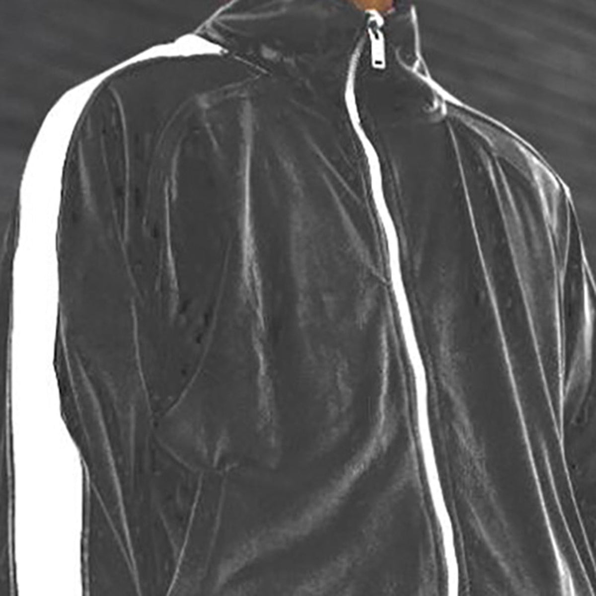 Men'S 2 Pieces Full Zip Tracksuits Golden Velvet Sport Suits Casual Outfits Jacket & Pants Fitness Tracksuit Set(Dark Gray,M)