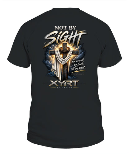 Walk By Faith Women's V-Neck T-Shirt / XYRT Faith Collection