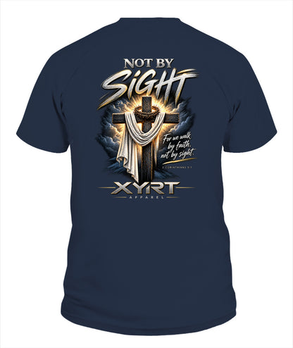 Walk By Faith Women's V-Neck T-Shirt / XYRT Faith Collection