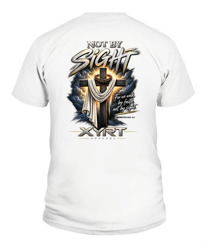 Walk By Faith Women's V-Neck T-Shirt / XYRT Faith Collection
