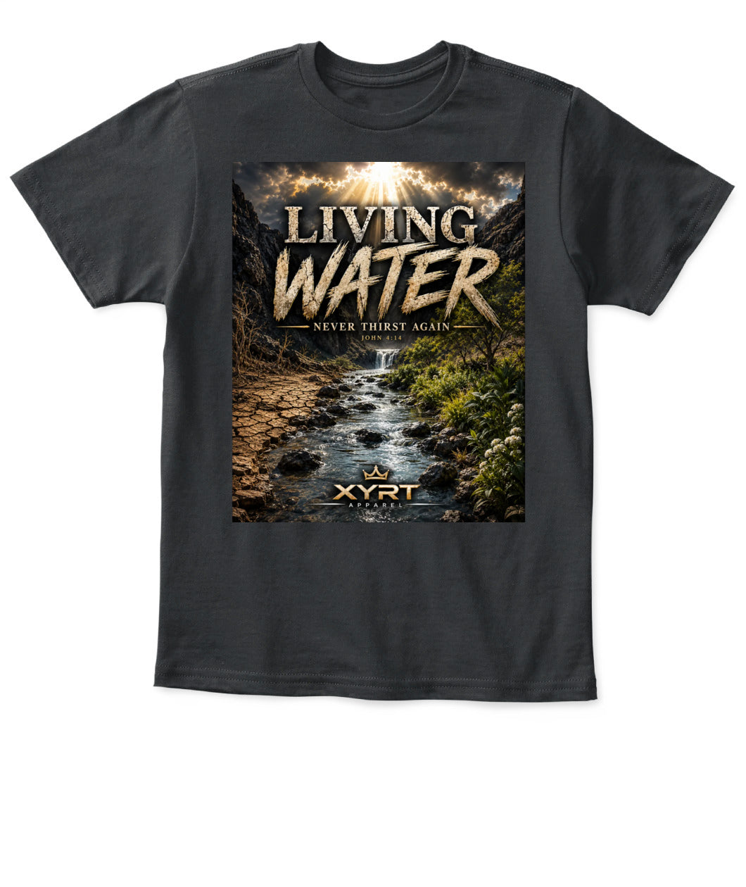 Xyrt Apparel Faith Collection- 'Living Water' Kid'S T-Shirt 