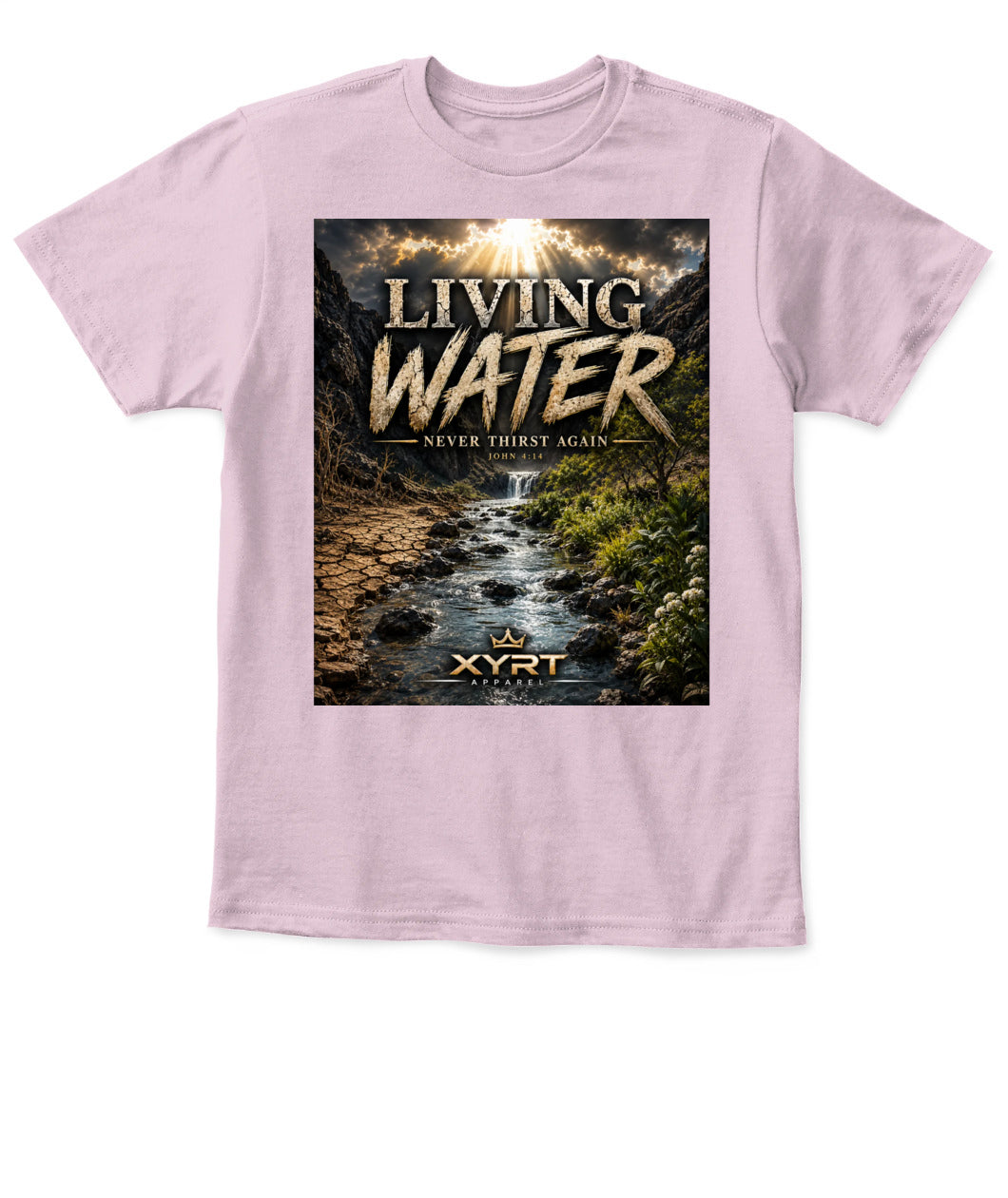 Xyrt Apparel Faith Collection- 'Living Water' Kid'S T-Shirt 