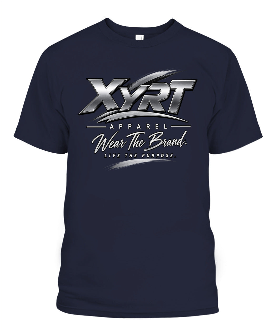 Xyrt Apparel 'Wear the Brand / Live the Purpose' signature T-Shirt