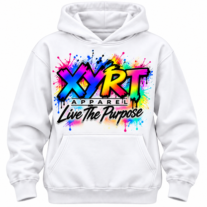 XYRT Live The Purpose Graffiti Hoodie