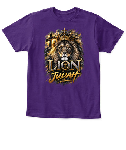 Xyrt Apparel Faith Collection - 'Lion Of Judah' Kid'S T-Shirt 