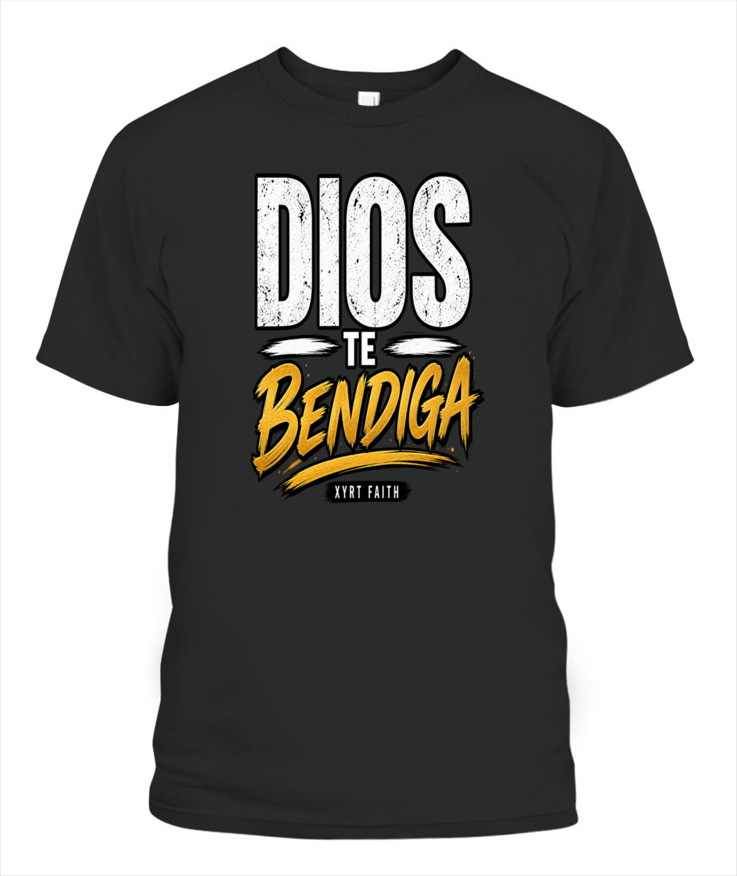 DIOS TE BENDIGA Faith T-Shirt | XYRT Apparel
