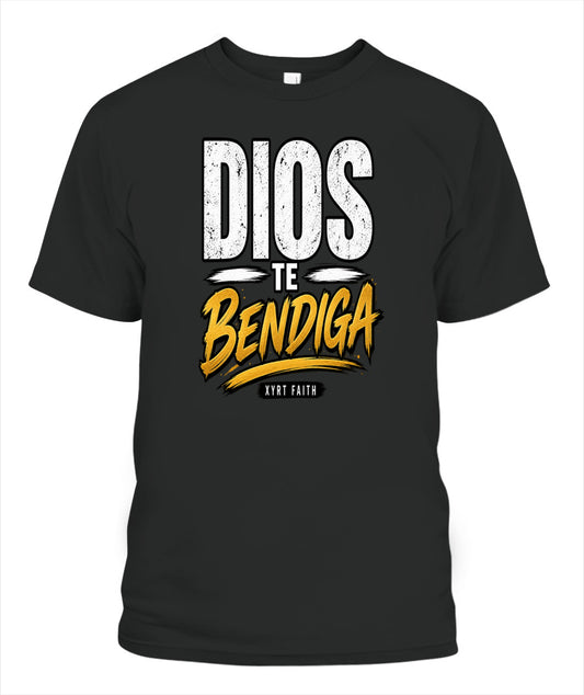 DIOS TE BENDIGA Faith T-Shirt | XYRT Apparel