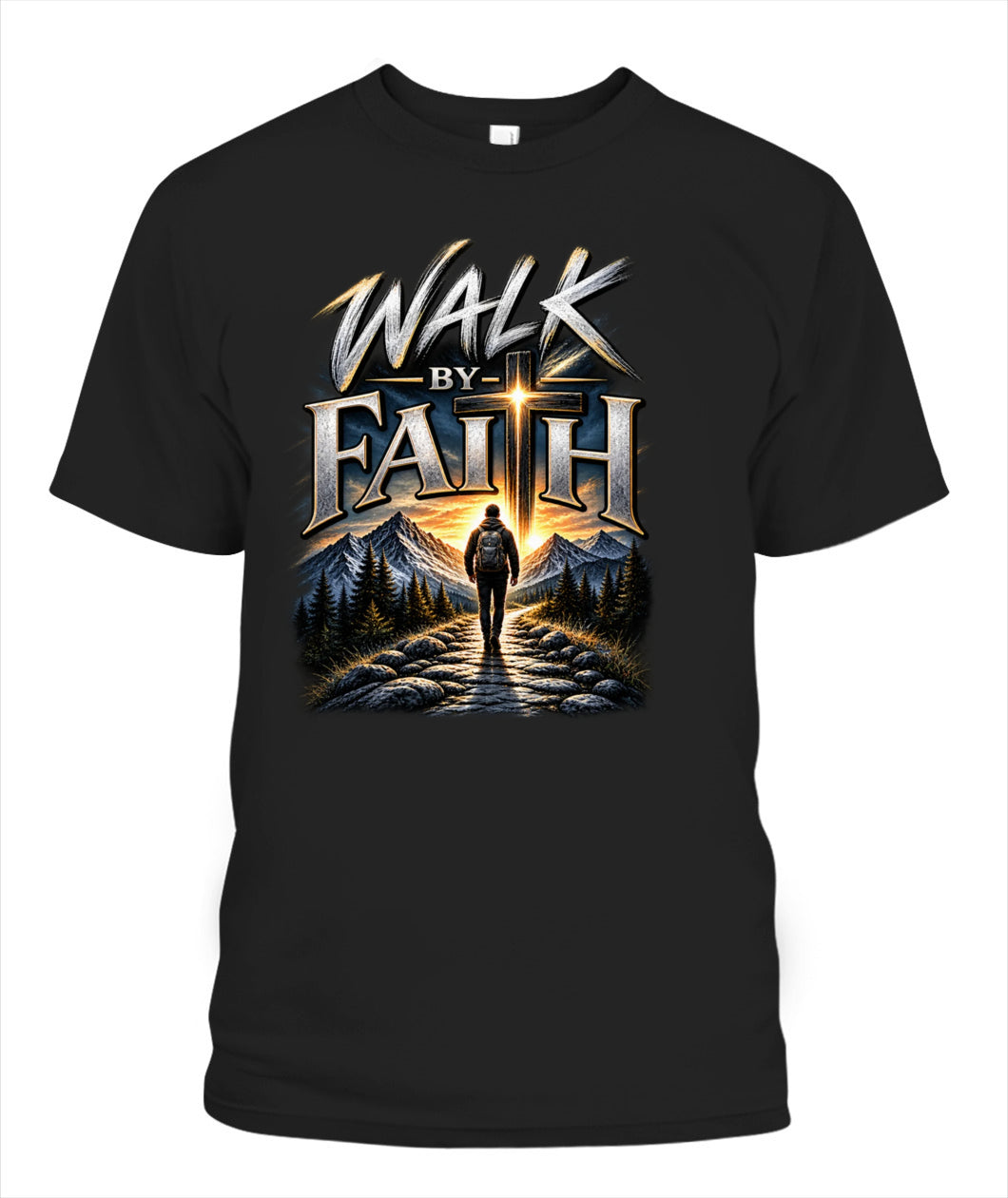 Walk By Faith Men's T-Shirt / XYRT Faith Collection