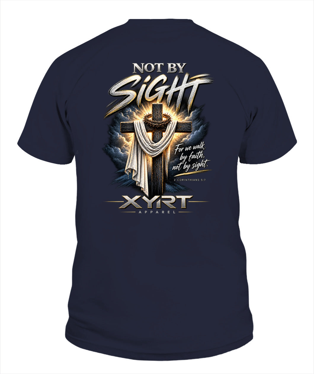 Walk By Faith Men's T-Shirt / XYRT Faith Collection