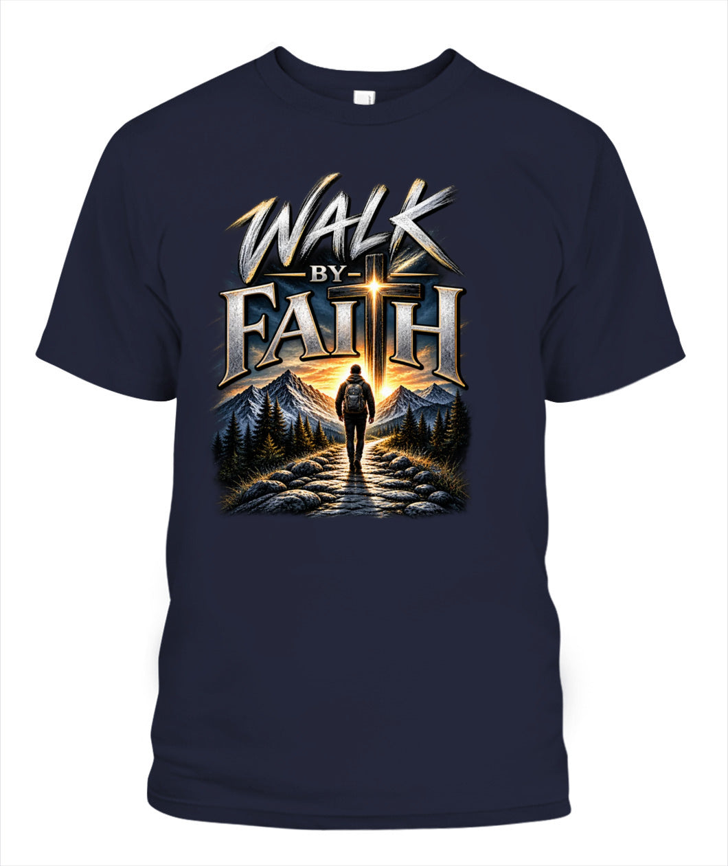 Walk By Faith Men's T-Shirt / XYRT Faith Collection