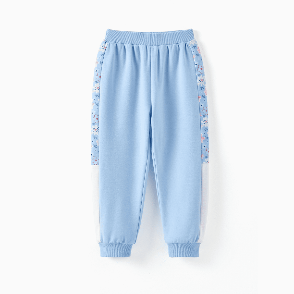 Toddler Girl Clothes Kids Sweatshirts & Joggers Set 2 Piece Long Sleeve Graphic Pullover and Pants Fall Outfits Sets, Blue, 3-4 Years
