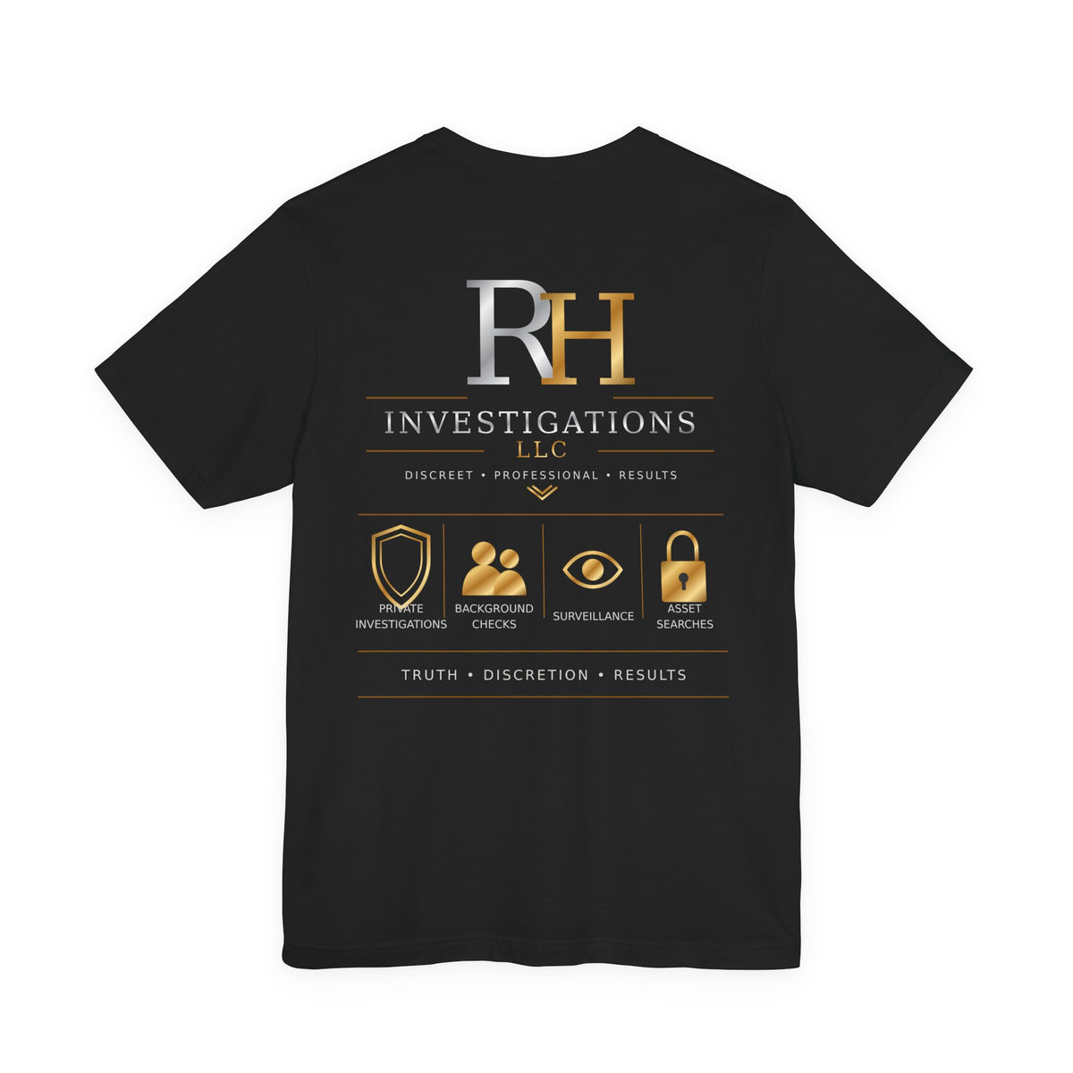Xyrt Apparel - Custom T-Shirt - RH Investigations LLC