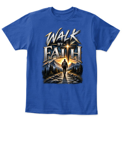 Walk By Faith Girl's T-Shirt / XYRT Faith Collection