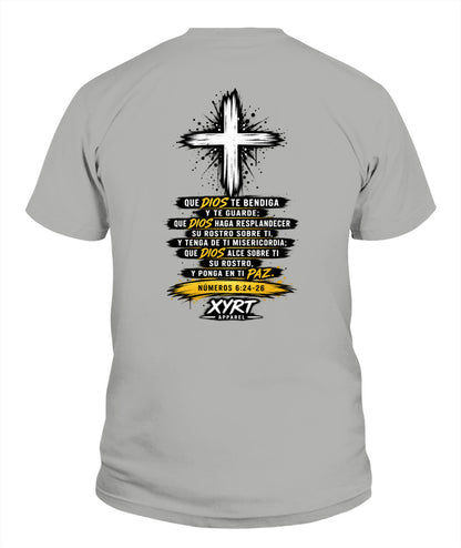 DIOS TE BENDIGA Faith T-Shirt | XYRT Apparel
