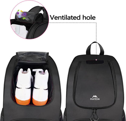 Sturdy Basketball Bag and Soccer Bag with Ball Holder, Shoe Compartment, tumbler, etc...