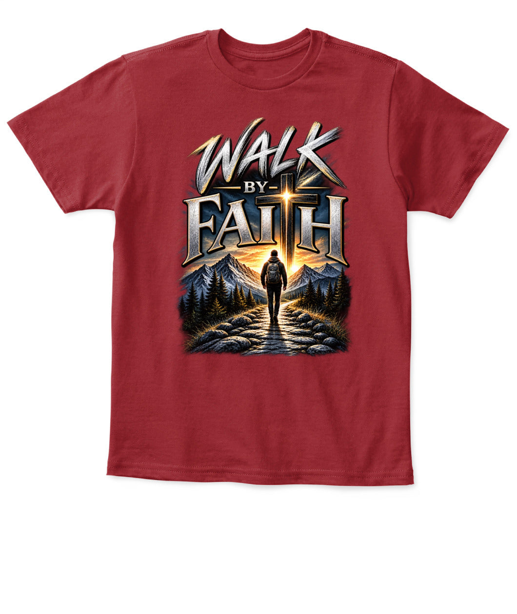 Walk By Faith Boy's T-Shirt / XYRT Faith Collection