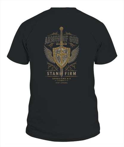 Xyrt Apparel Faith Collection T-Shirt - Armor Of God Ephesians 6:11