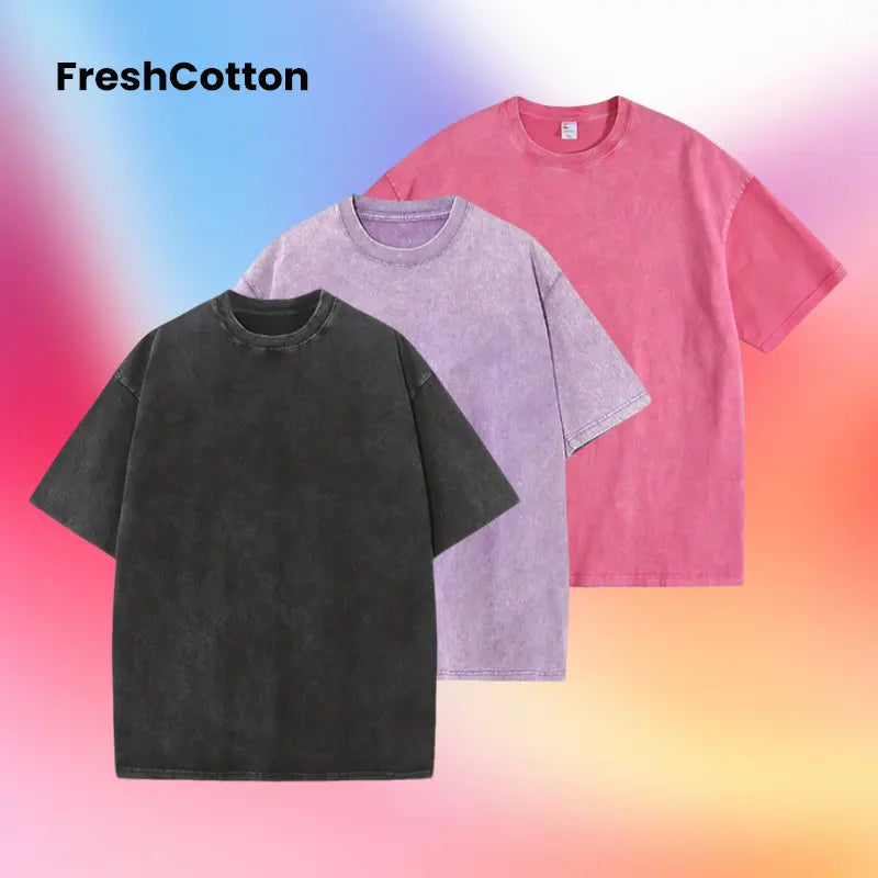 Women'S Graphic Print Tops 4-Pack - Unisex Soft Washed Cotton Fabric Short-Sleeve round Neck Tees, Classic Relaxed Fit for Everyday Streetwear, Thanksgiving Wear, Shortsleeve, Crew Neck, Easter, Valentines Day, Athletic, Outdoors, Casual, Essential, Jogge