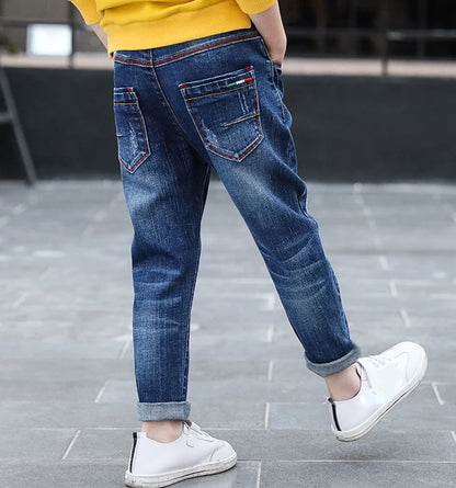 Kids Boys Clothes Jeans Pants Children Wears Denim Clothing Infant Baby Trousers Bottoms 4 5 6 7 8 9 10 11 Years