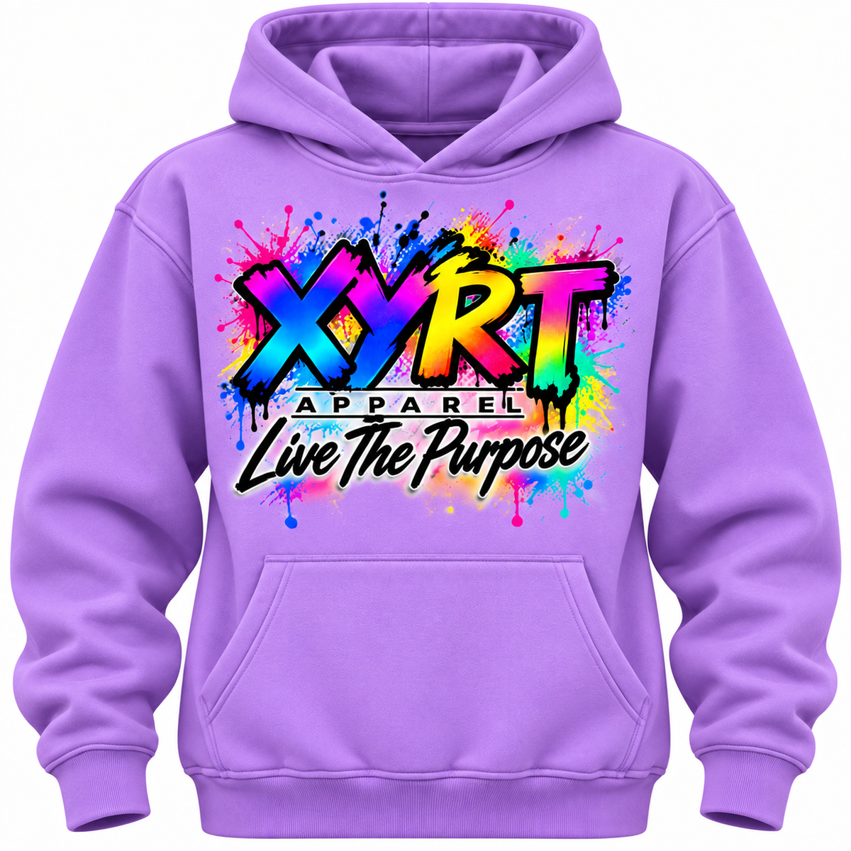 XYRT Live The Purpose Graffiti Hoodie