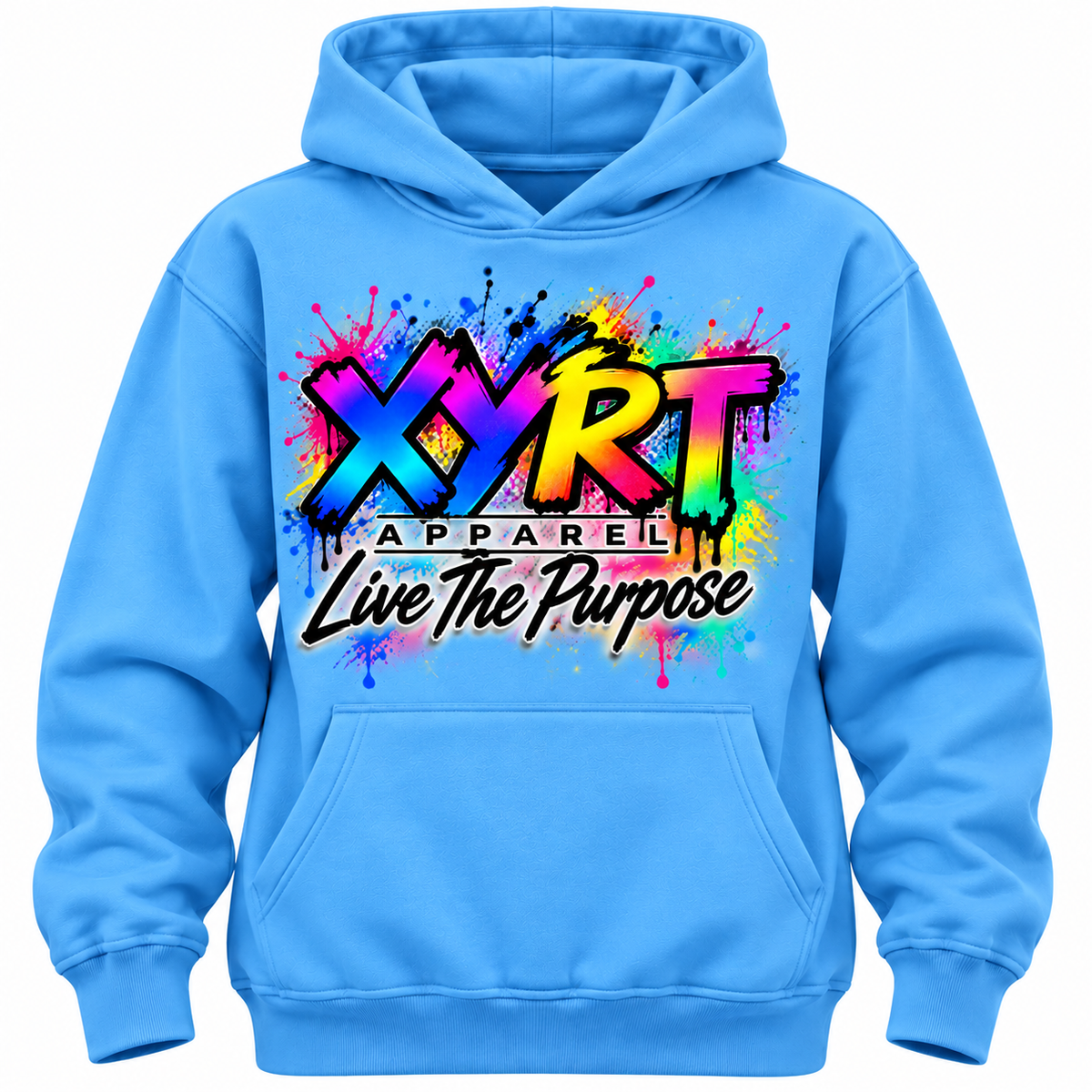 XYRT Live The Purpose Graffiti Hoodie