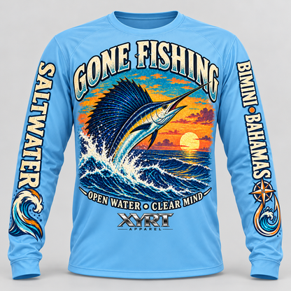 XYRT Gone Fishing Long - Sleeve Performance Shirt
