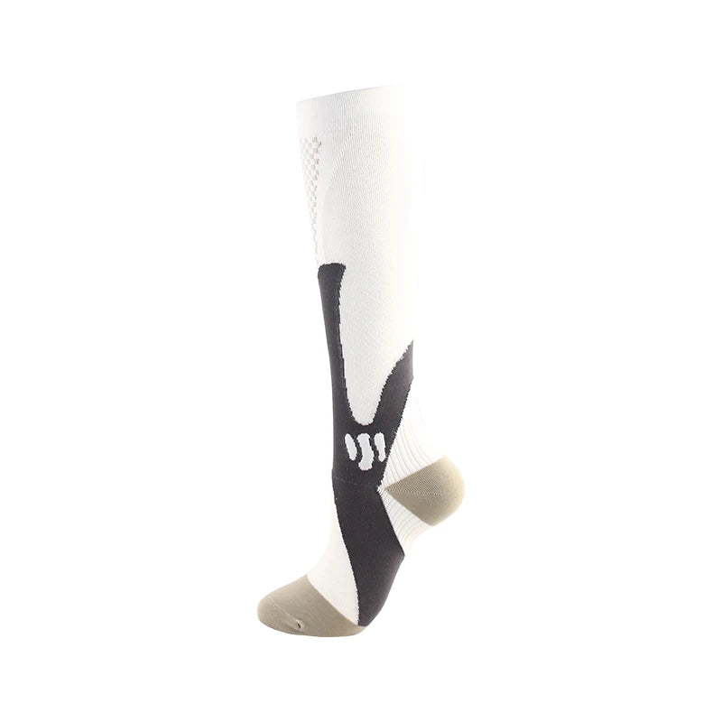 Men'S Sports Compression Socks Varicose Veins Cycling Socks Nursing Running Compression Socks Nurse Outdoor Natural Hiking
