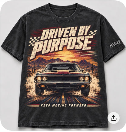 XYRT Apparel Driven By Purpose Graphic T-Shirt