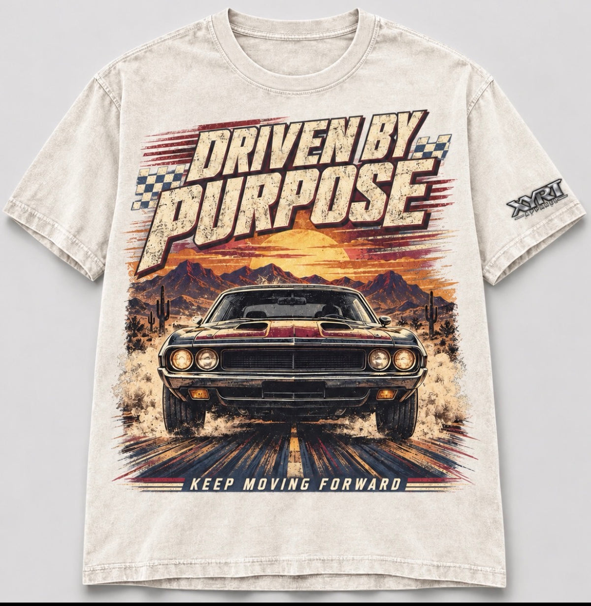 XYRT Apparel Driven By Purpose Graphic T-Shirt