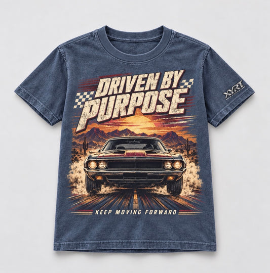 XYRT Apparel Kids Driven By Purpose Graphic T-Shirt