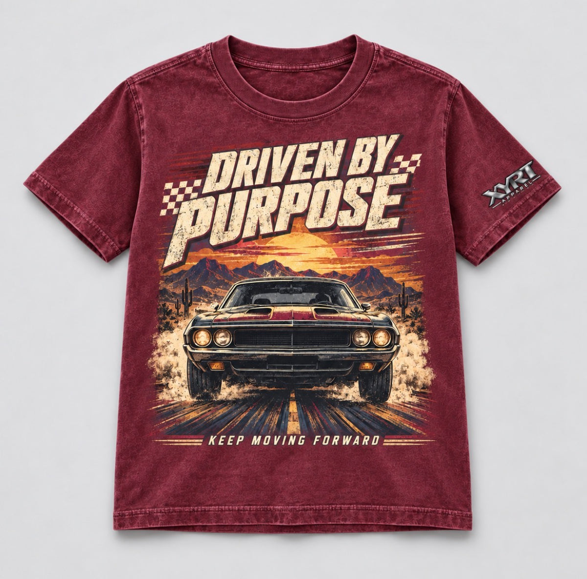 XYRT Apparel Kids Driven By Purpose Graphic T-Shirt