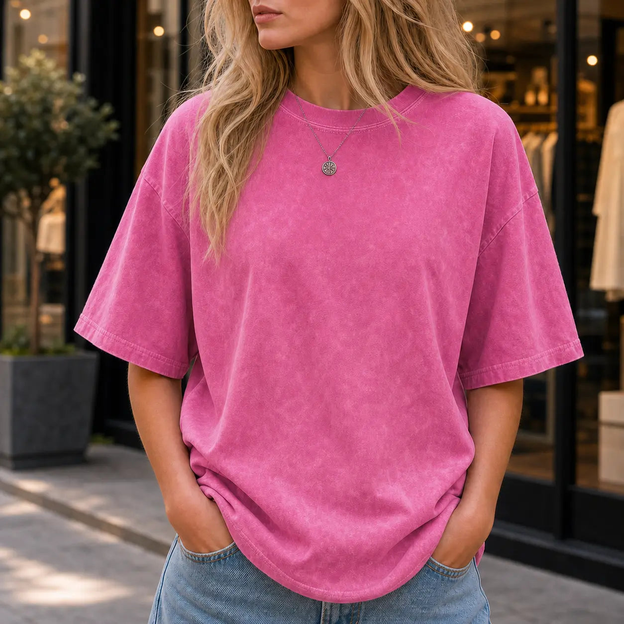 Women'S Graphic Print Tops 4-Pack - Unisex Soft Washed Cotton Fabric Short-Sleeve round Neck Tees, Classic Relaxed Fit for Everyday Streetwear, Thanksgiving Wear, Shortsleeve, Crew Neck, Easter, Valentines Day, Athletic, Outdoors, Casual, Essential, Jogge