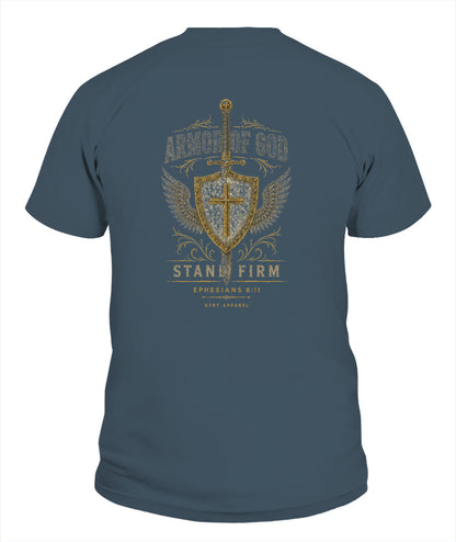Xyrt Apparel Faith Collection T-Shirt - Armor Of God Ephesians 6:11