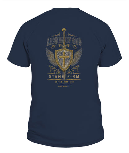 Xyrt Apparel Faith Collection T-Shirt - Armor Of God Ephesians 6:11