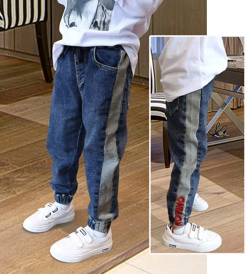 Kids Boys Clothes Jeans Pants Children Wears Denim Clothing Infant Baby Trousers Bottoms 4 5 6 7 8 9 10 11 Years