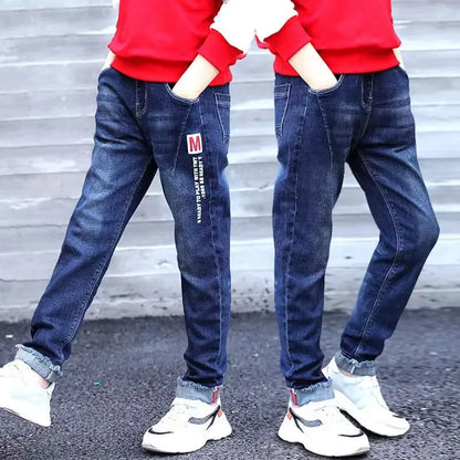 Kids Boys Clothes Jeans Pants Children Wears Denim Clothing Infant Baby Trousers Bottoms 4 5 6 7 8 9 10 11 Years